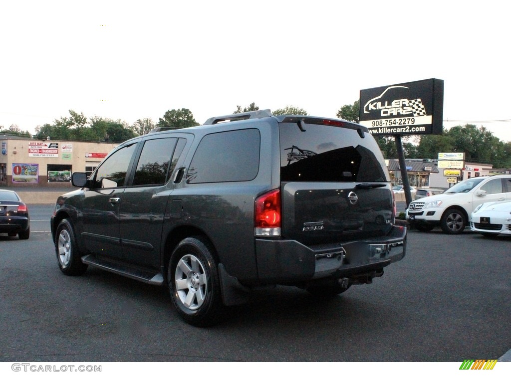 2004 Armada LE 4x4 - Galaxy Metallic / Steel/Titanium photo #5