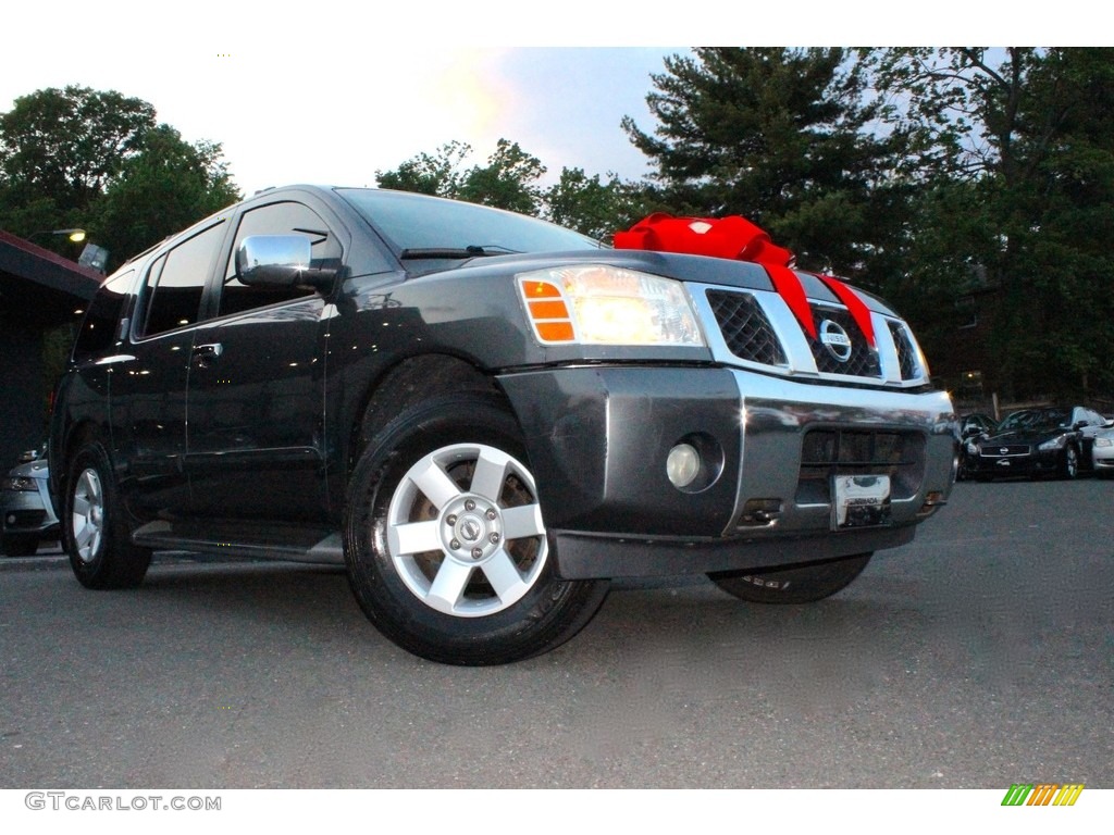 2004 Armada LE 4x4 - Galaxy Metallic / Steel/Titanium photo #10