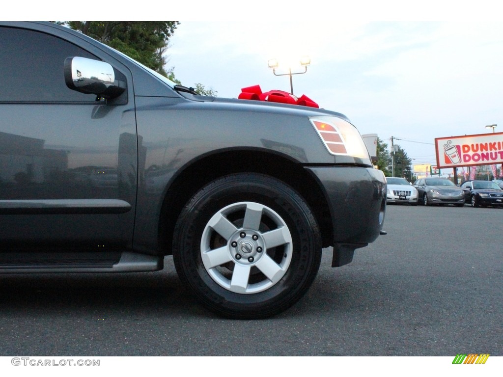 2004 Armada LE 4x4 - Galaxy Metallic / Steel/Titanium photo #21