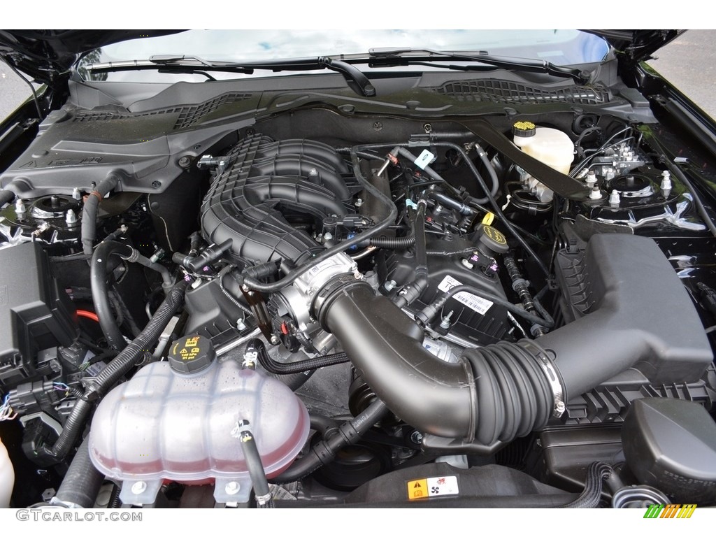 2016 Ford Mustang V6 Convertible 3.7 Liter DOHC 24-Valve Ti-VCT V6 Engine Photo #113352320