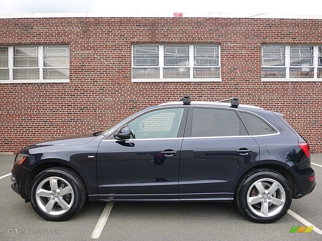 2011 Q5 3.2 quattro - Deep Sea Blue Pearl Effect / Cinnamon Brown photo #2