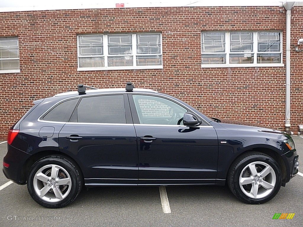 2011 Q5 3.2 quattro - Deep Sea Blue Pearl Effect / Cinnamon Brown photo #6