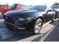 Black 2015 Ford Mustang V6 Coupe