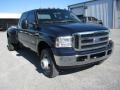 2006 True Blue Metallic Ford F350 Super Duty XLT Crew Cab 4x4 Dually  photo #4