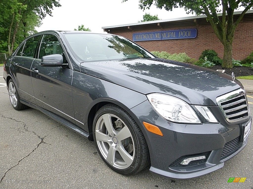 2011 E 350 4Matic Sedan - Indium Grey Metallic / Ash/Black photo #7