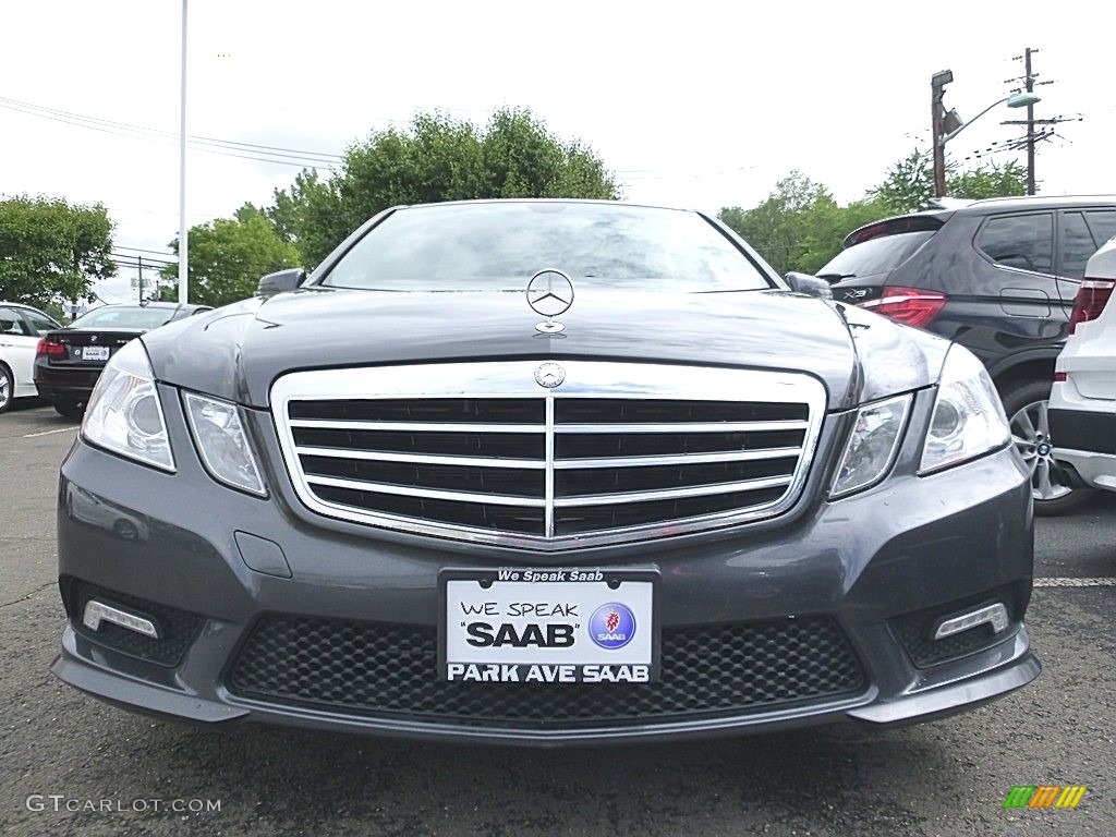 2011 E 350 4Matic Sedan - Indium Grey Metallic / Ash/Black photo #8