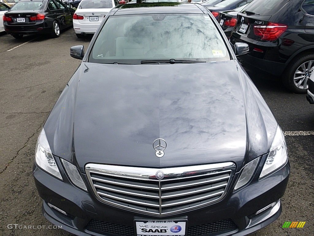 2011 E 350 4Matic Sedan - Indium Grey Metallic / Ash/Black photo #9