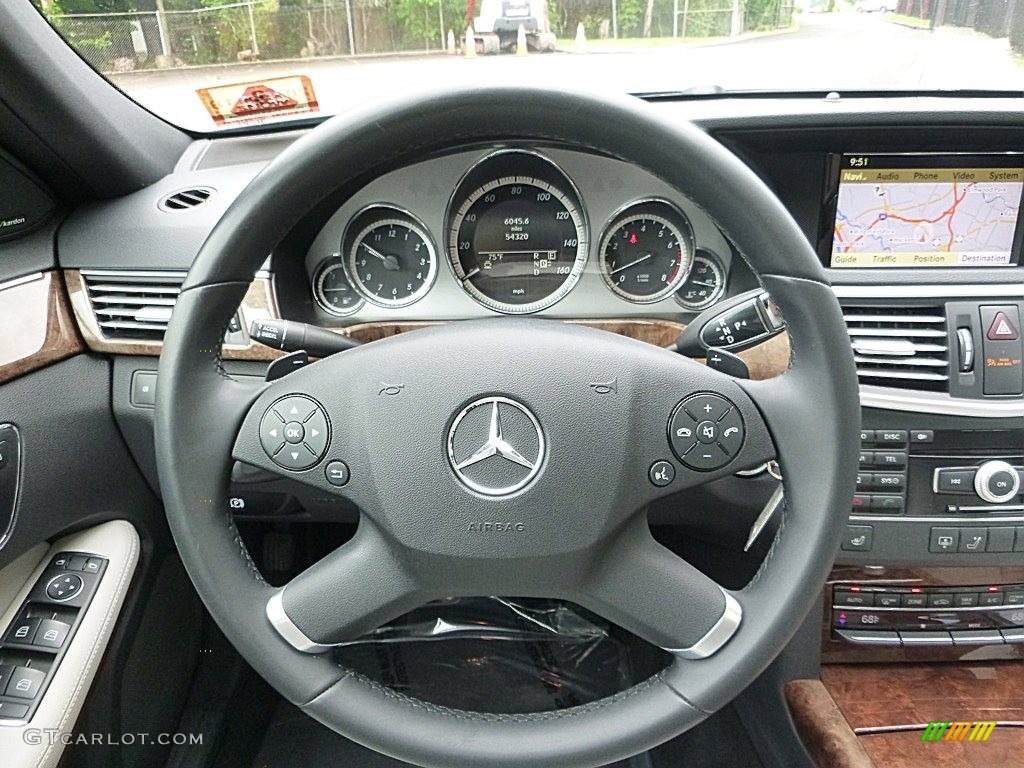 2011 E 350 4Matic Sedan - Indium Grey Metallic / Ash/Black photo #26