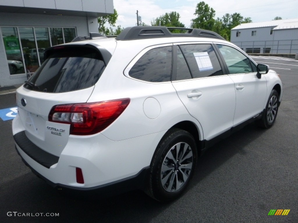 2016 Outback 2.5i Limited - Crystal White Pearl / Slate Black photo #7