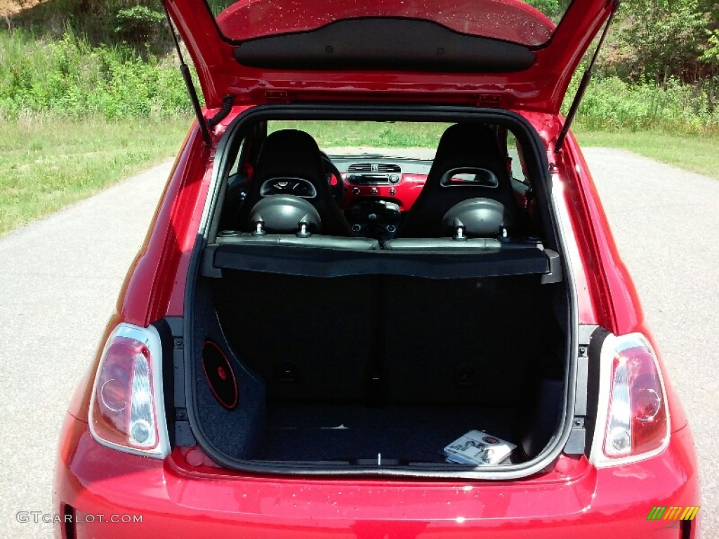 2013 500 Abarth - Rosso (Red) / Abarth Nero/Rosso/Nero (Black/Red/Black) photo #11