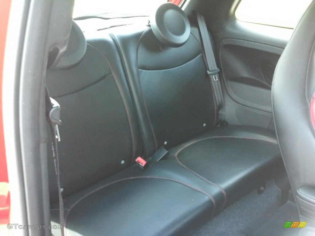 2013 500 Abarth - Rosso (Red) / Abarth Nero/Rosso/Nero (Black/Red/Black) photo #12