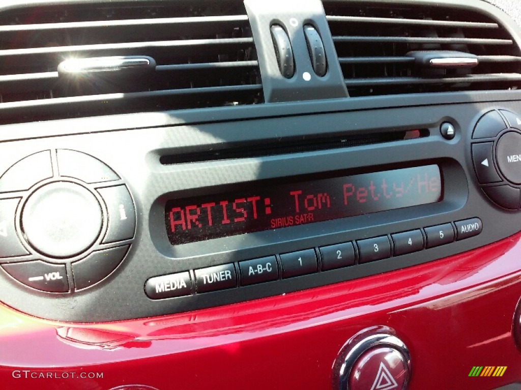 2013 500 Abarth - Rosso (Red) / Abarth Nero/Rosso/Nero (Black/Red/Black) photo #18