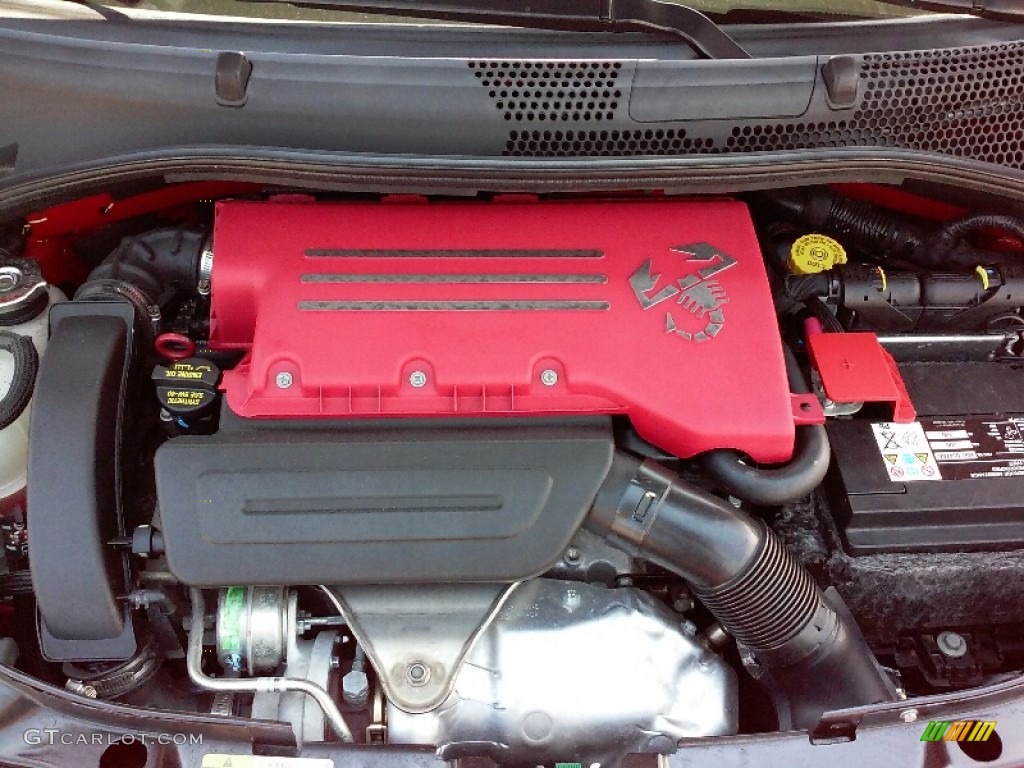 2013 500 Abarth - Rosso (Red) / Abarth Nero/Rosso/Nero (Black/Red/Black) photo #26