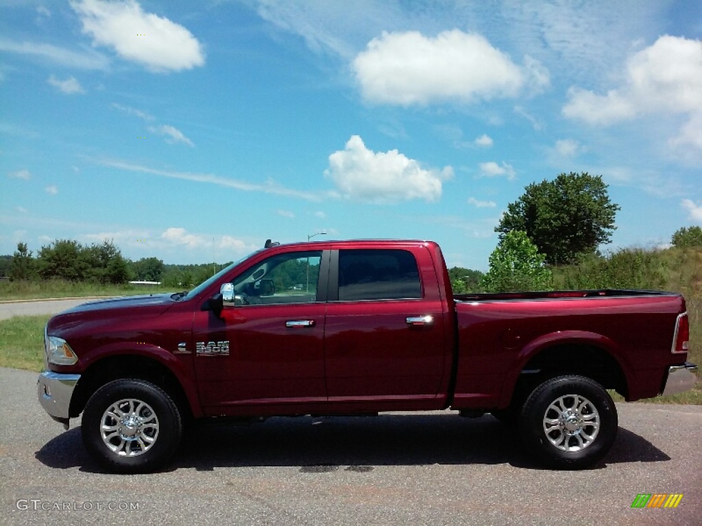 2016 2500 Laramie Crew Cab 4x4 - Delmonico Red Pearl / Black photo #1