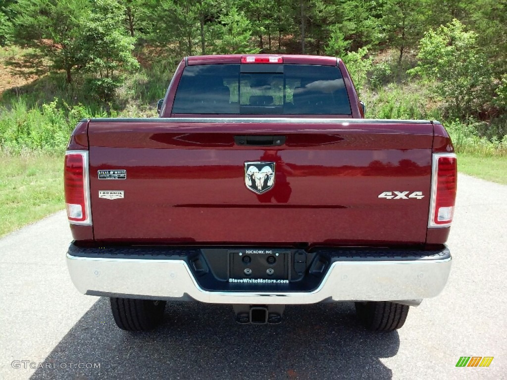 2016 2500 Laramie Crew Cab 4x4 - Delmonico Red Pearl / Black photo #3