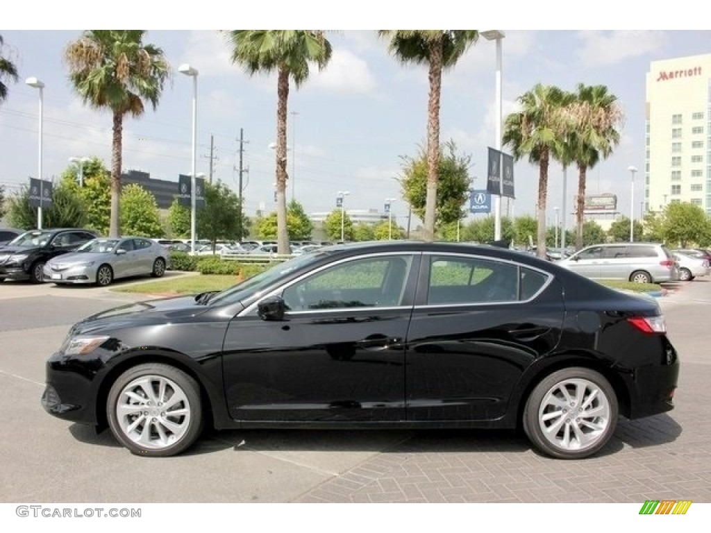 Crystal Black Pearl 2017 Acura ILX Premium Exterior Photo #113365199