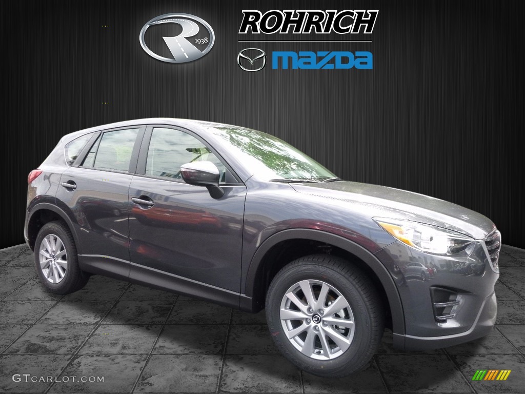2016 CX-5 Sport AWD - Meteor Gray Mica / Black photo #1