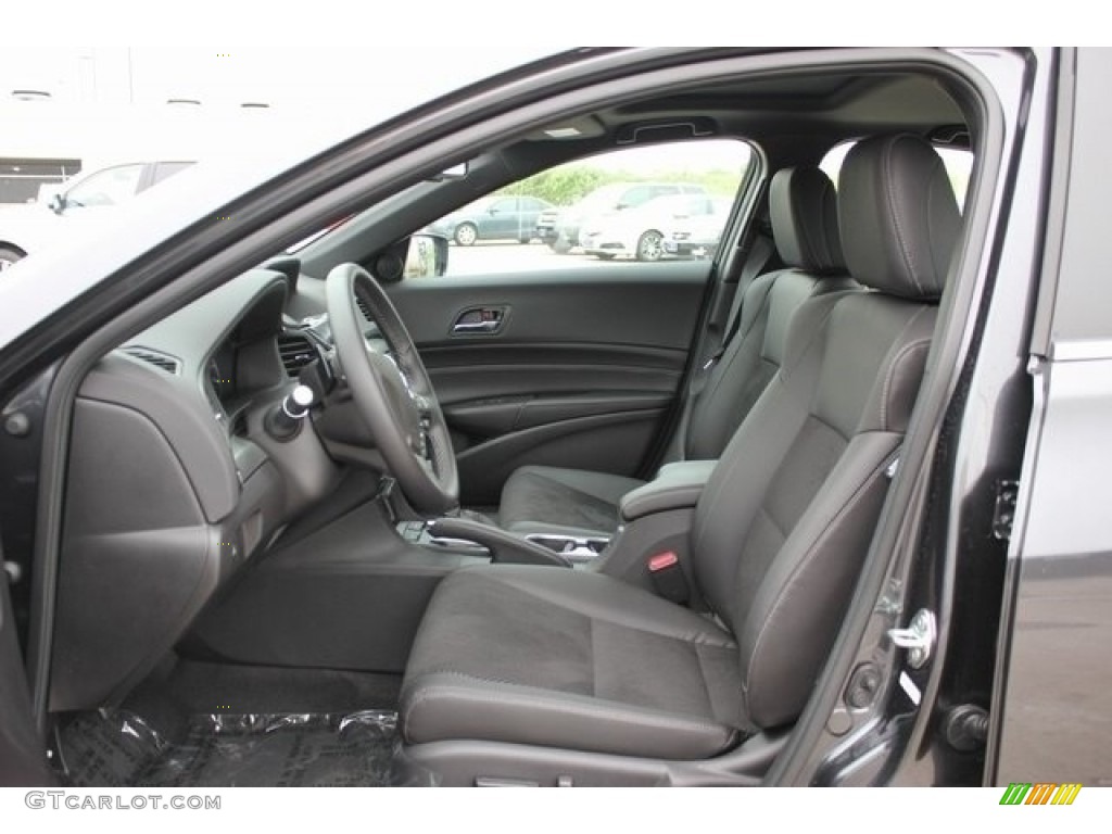 Ebony Interior 2017 Acura ILX Technology Plus A-Spec Photo #113365946