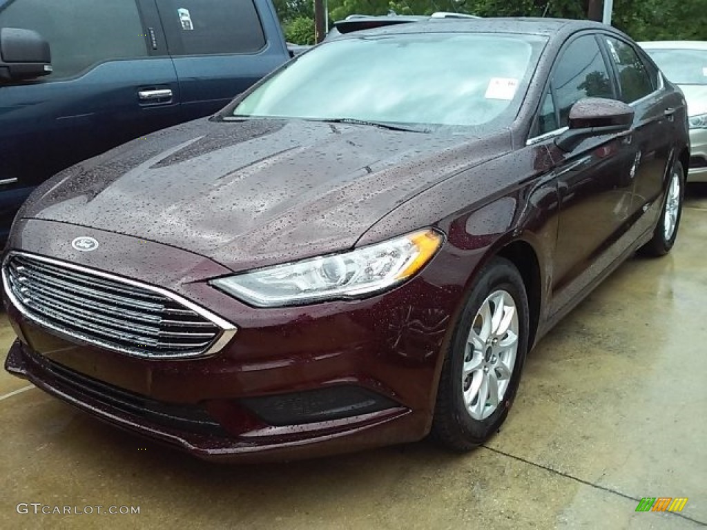 2017 Fusion S - Burgundy Velvet / Medium Light Stone photo #28