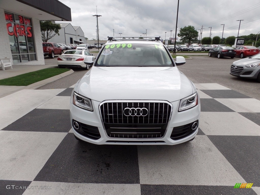 2016 Q5 2.0 TFSI Premium quattro - Ibis White / Pistachio Beige photo #2