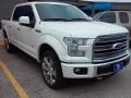 2016 White Platinum Ford F150 Limited SuperCrew 4x4  photo #1