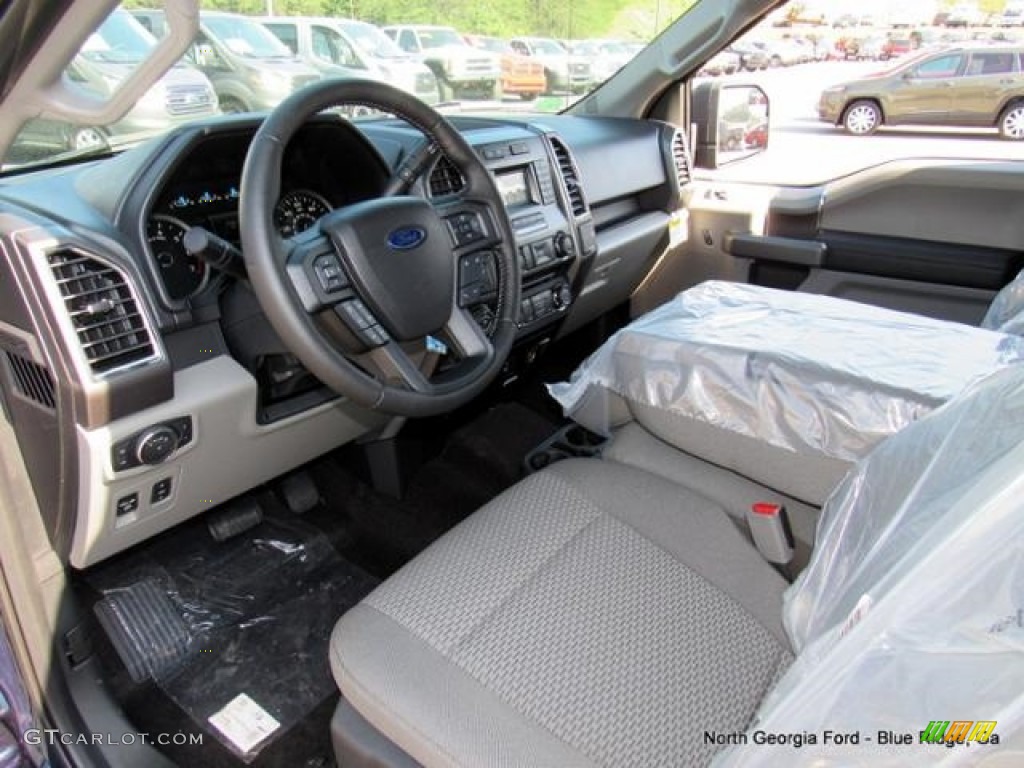 2016 F150 XLT SuperCab 4x4 - Blue Jeans / Medium Earth Gray photo #29