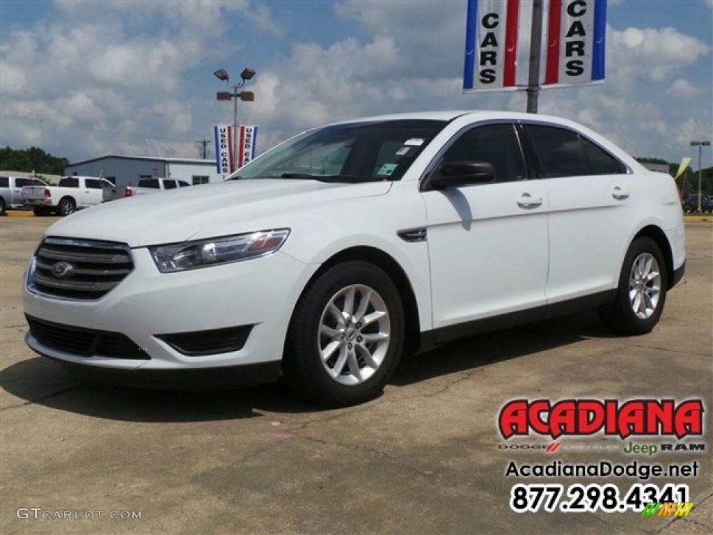 2013 Taurus SE - Oxford White / Dune photo #1