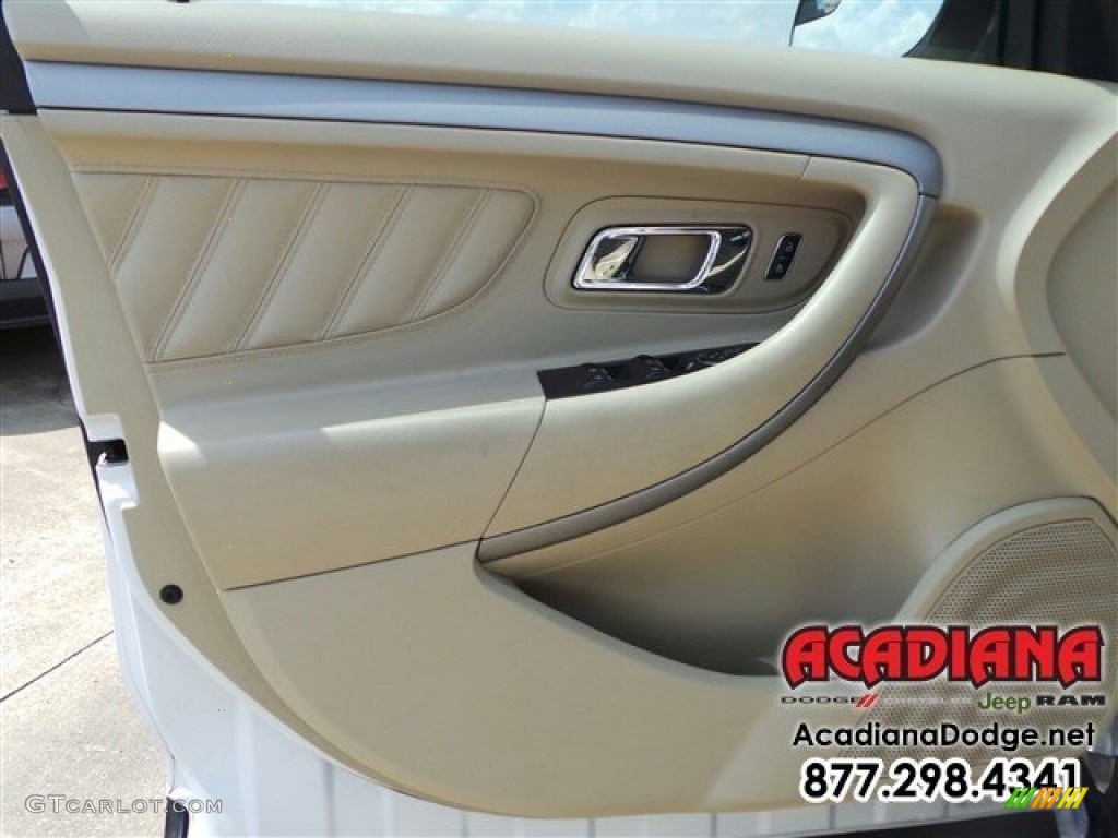 2013 Taurus SE - Oxford White / Dune photo #16