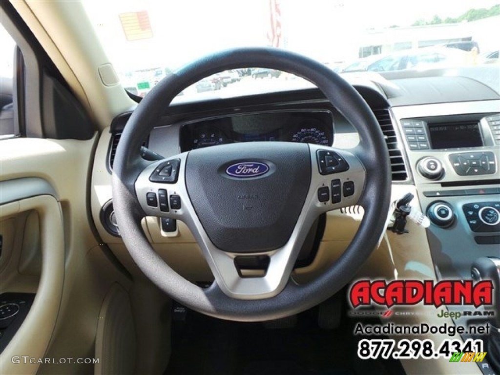 2013 Taurus SE - Oxford White / Dune photo #19