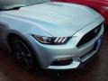 2016 Ingot Silver Metallic Ford Mustang EcoBoost Coupe  photo #2