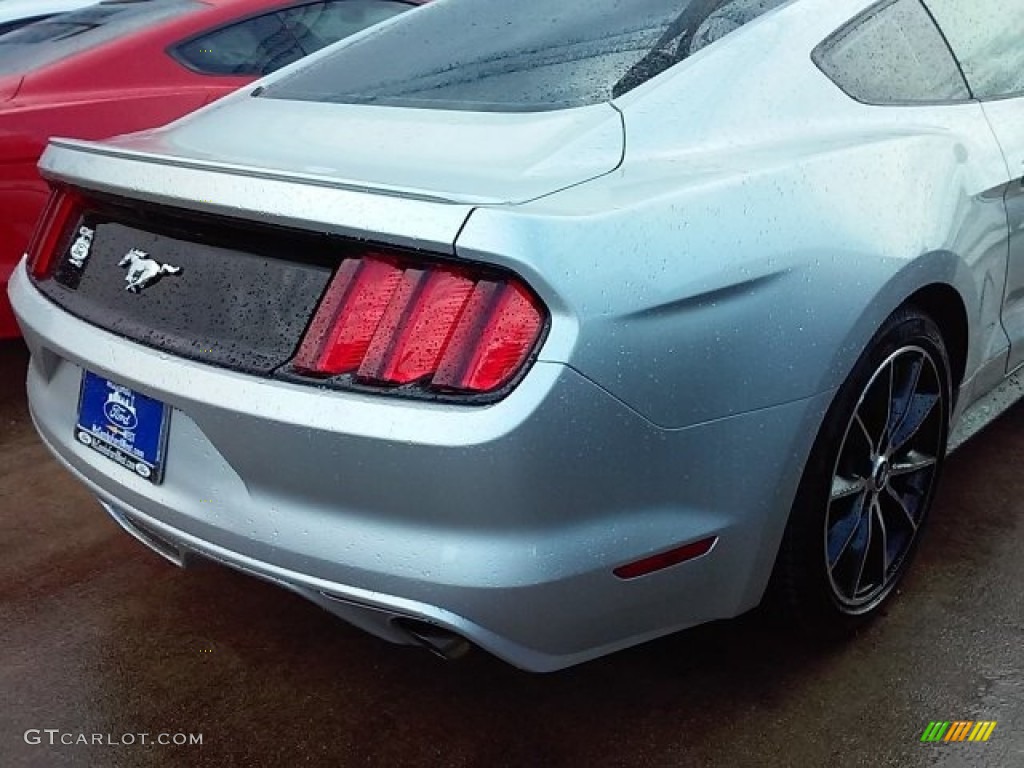 2016 Mustang EcoBoost Coupe - Ingot Silver Metallic / Ebony photo #5