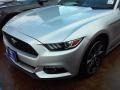 2016 Ingot Silver Metallic Ford Mustang EcoBoost Coupe  photo #9
