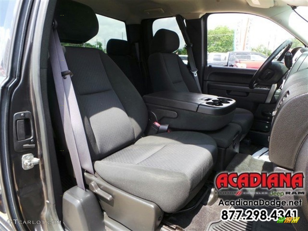 2011 Silverado 1500 LT Extended Cab - Taupe Gray Metallic / Light Titanium/Ebony photo #25