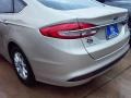 2017 White Gold Ford Fusion S  photo #8