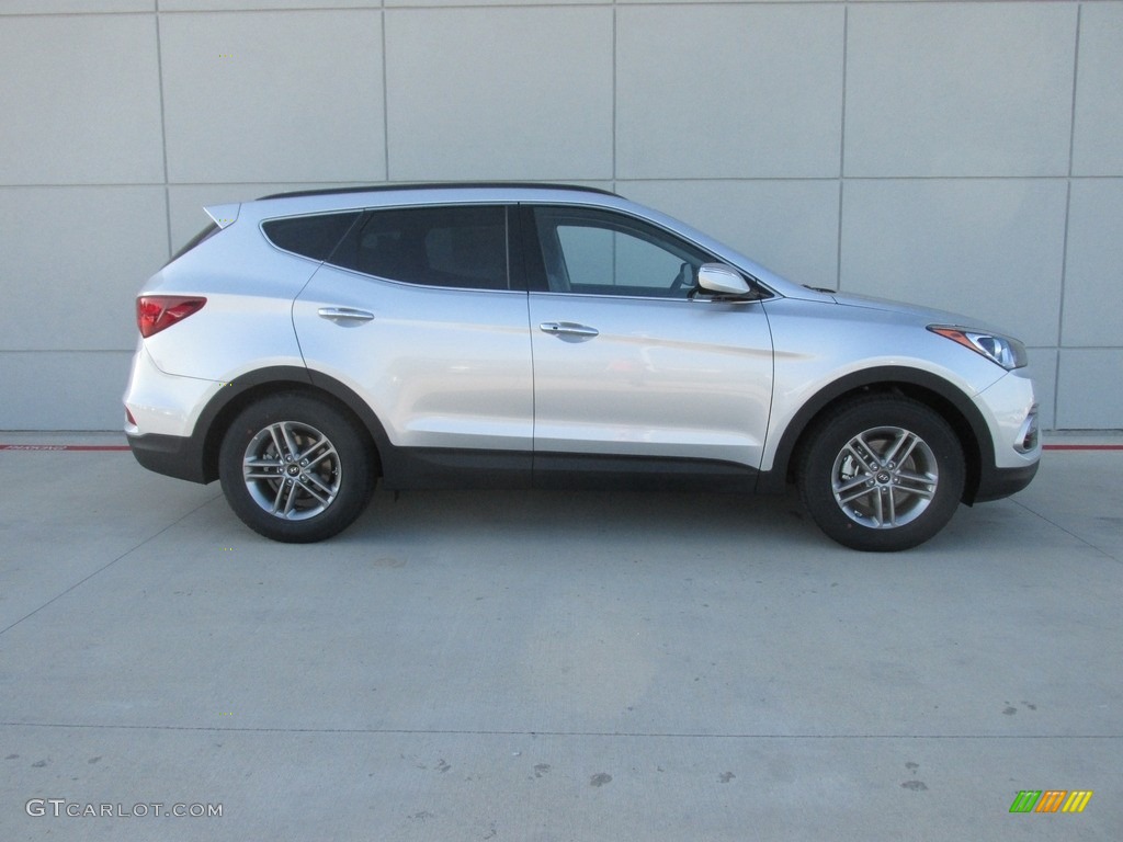 2017 Santa Fe Sport FWD - Sparkling Silver / Gray photo #3