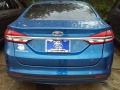2017 Lightning Blue Ford Fusion S  photo #9