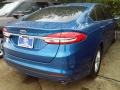 2017 Lightning Blue Ford Fusion S  photo #10