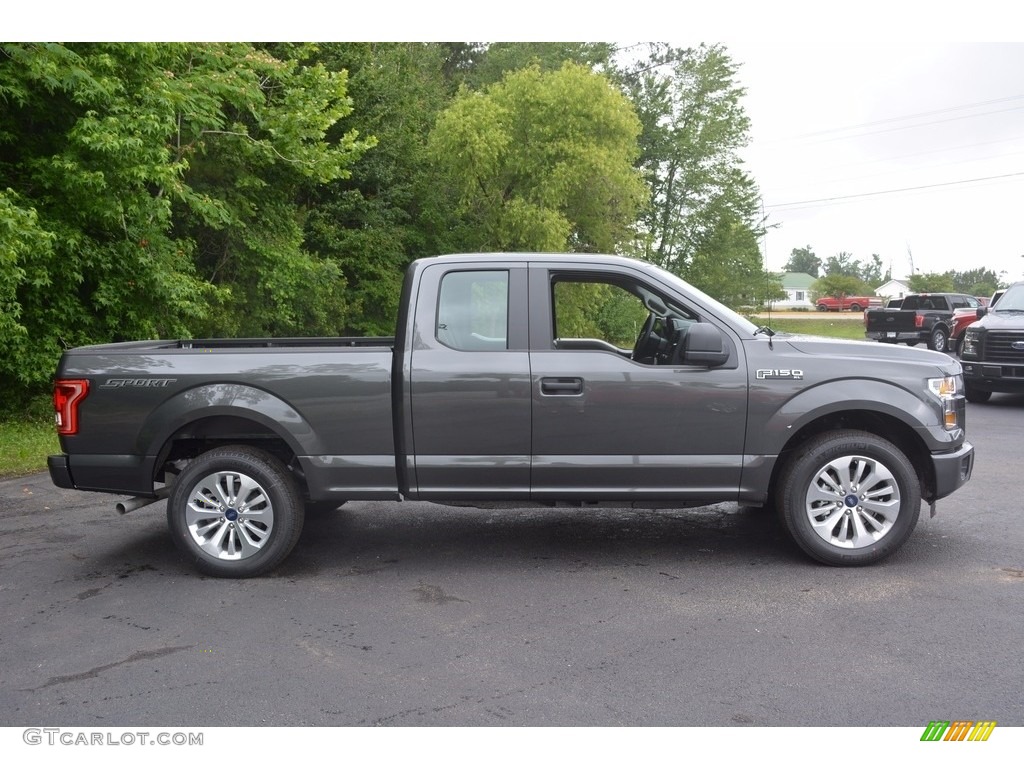 2016 F150 XL SuperCab - Magnetic / Medium Earth Gray photo #2