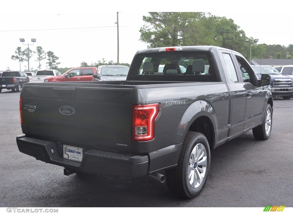 2016 F150 XL SuperCab - Magnetic / Medium Earth Gray photo #3