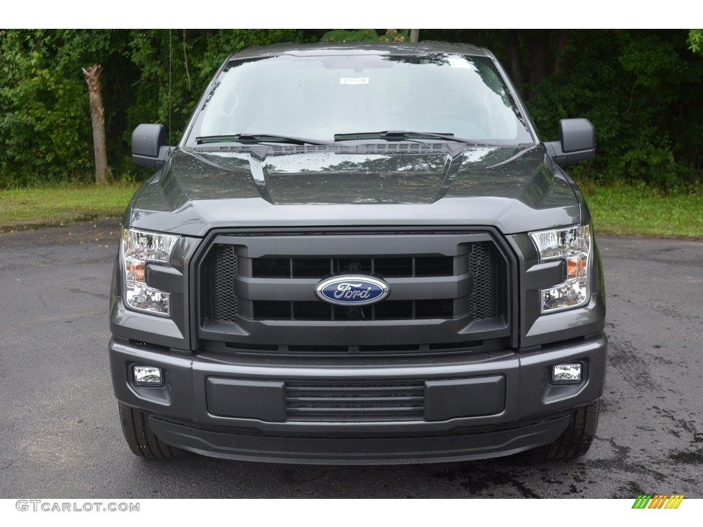 2016 F150 XL SuperCab - Magnetic / Medium Earth Gray photo #11