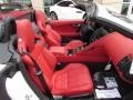2017 Jaguar F-TYPE Red Interior Front Seat Photo