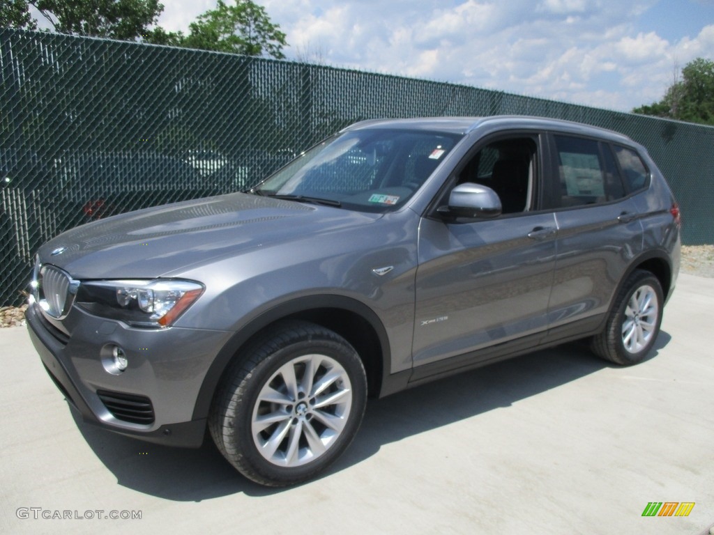 Space Gray Metallic 2017 BMW X3 xDrive28i Exterior Photo #113376051