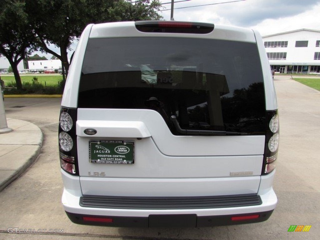 2016 LR4 HSE LUX - Yulong White Metallic / Ebony/Ebony photo #8