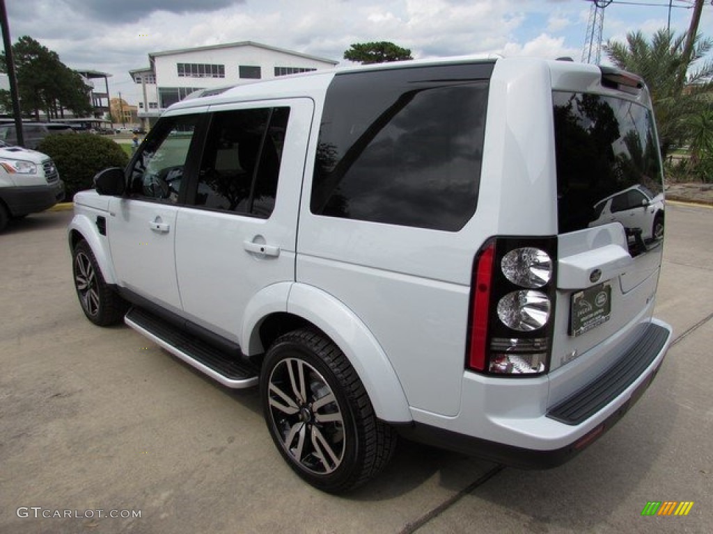 2016 LR4 HSE LUX - Yulong White Metallic / Ebony/Ebony photo #9
