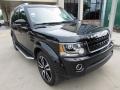 2016 Santorini Black Metallic Land Rover LR4 HSE LUX  photo #2