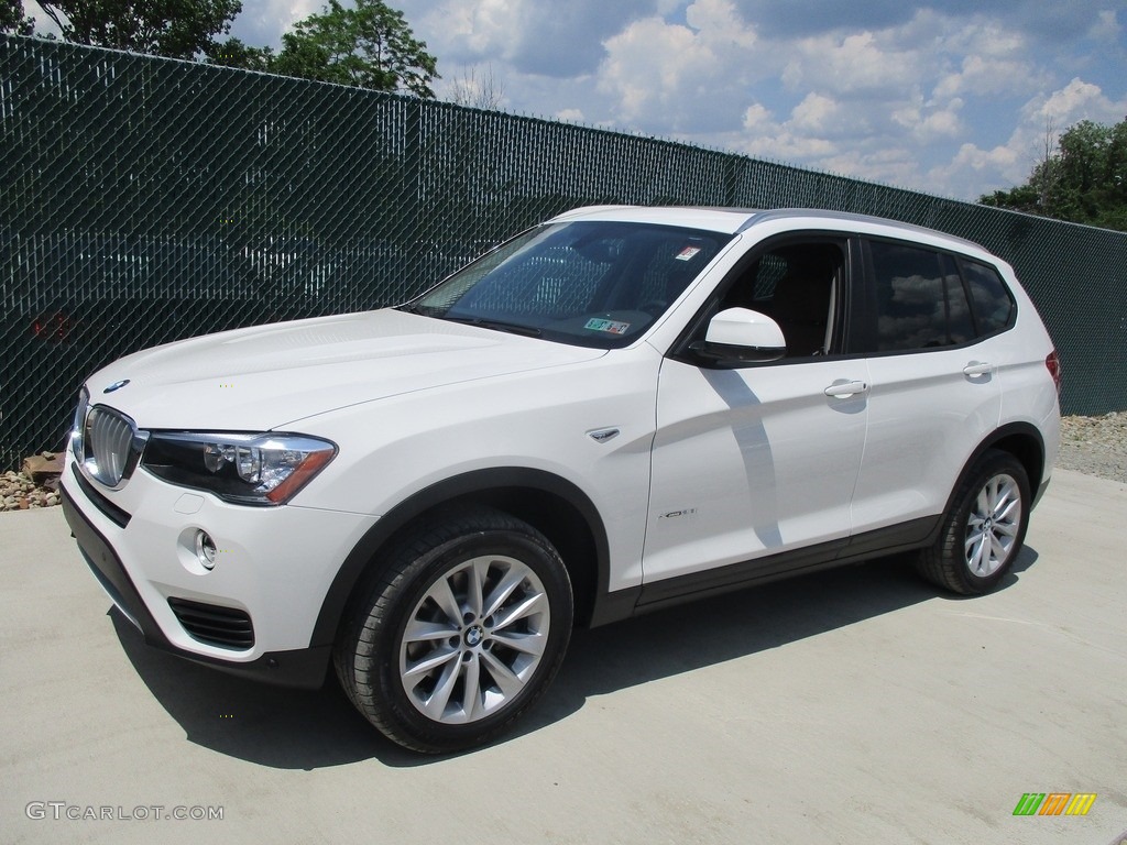 Alpine White 2017 BMW X3 xDrive28i Exterior Photo #113377023