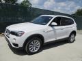 Alpine White 2017 BMW X3 xDrive28i Exterior