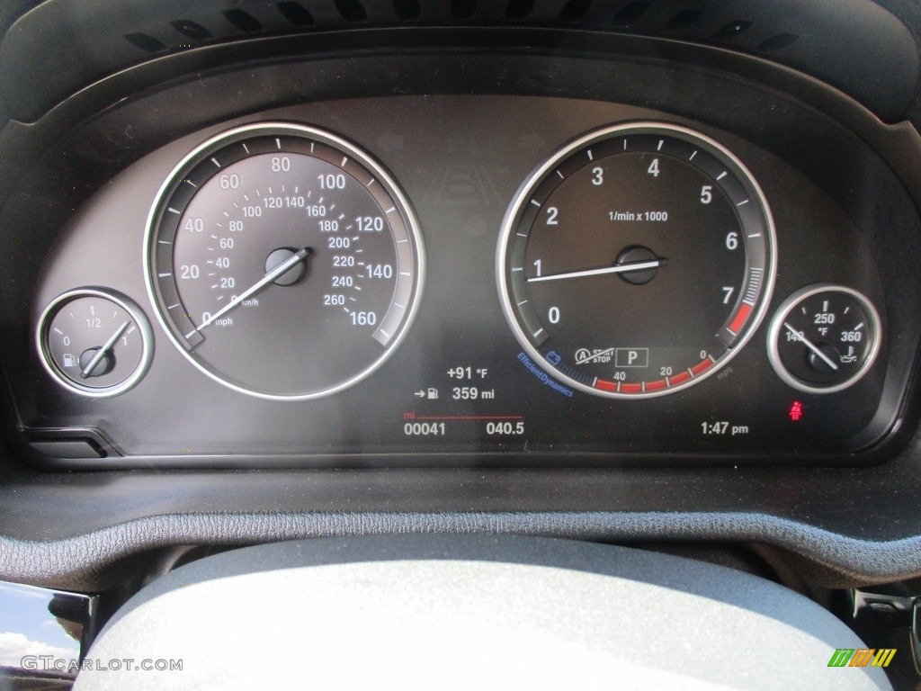 2017 BMW X3 xDrive28i Gauges Photo #113377302