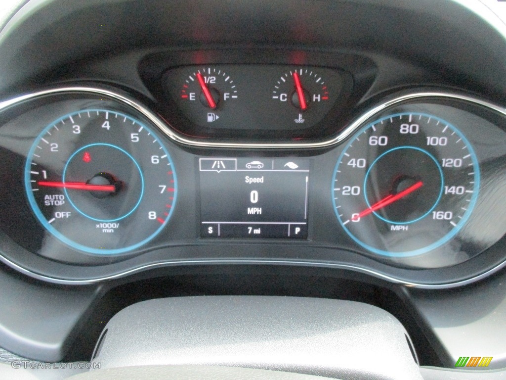 2016 Cruze LT Sedan - Blue Ray Metallic / Jet Black photo #20