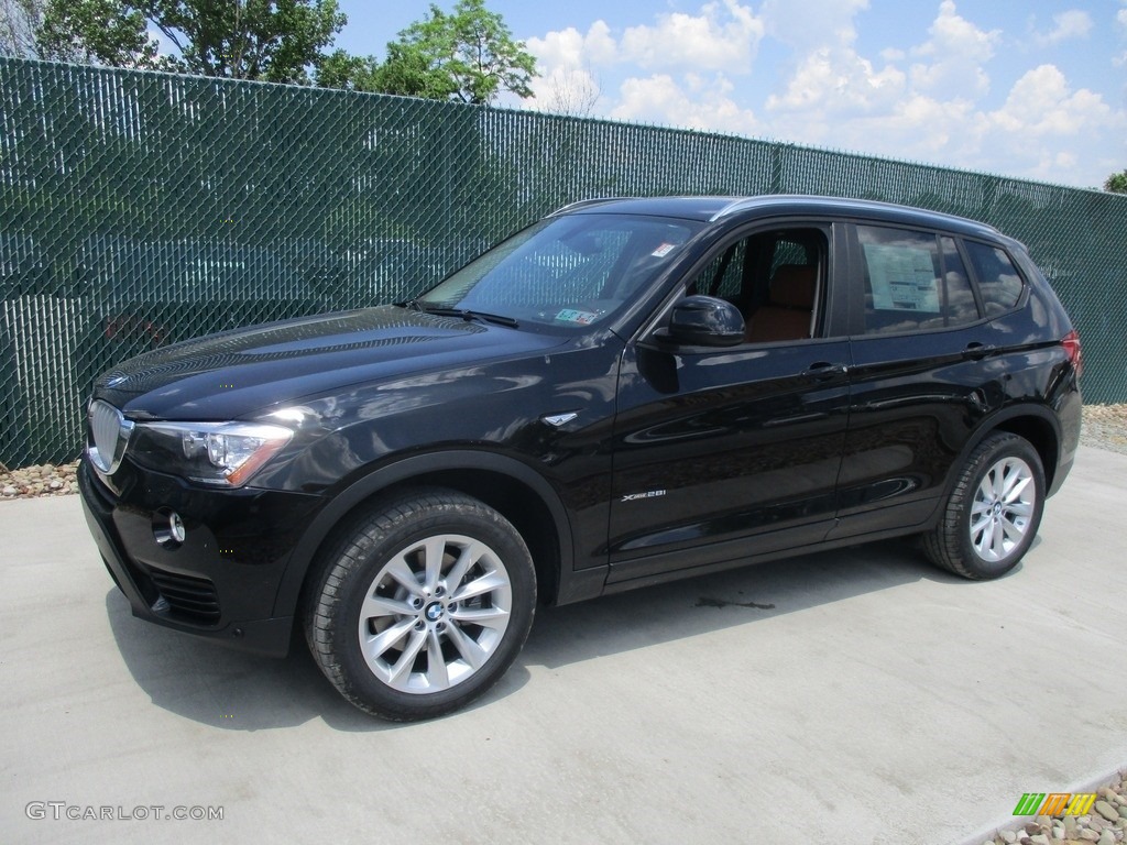 Jet Black 2017 BMW X3 xDrive28i Exterior Photo #113378082